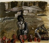 1995, Öl auf Leinwand, 80 x 90 cm 
