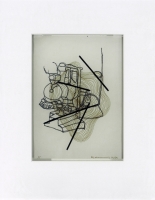 1999, Transparentpapier, Farbstift, 21 x 29,5 cm 