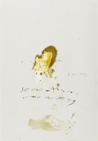 Öl, Kohle, Bleistift auf Papier, 49 x 68 cm 