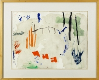 1994, Kohle auf Papier, 50 x 66 cm 